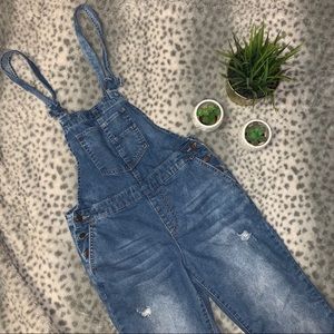 Forever 21 Denim Overalls
